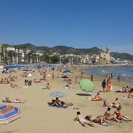 Unique With Amazing Terrace Centre Appartamento Sitges