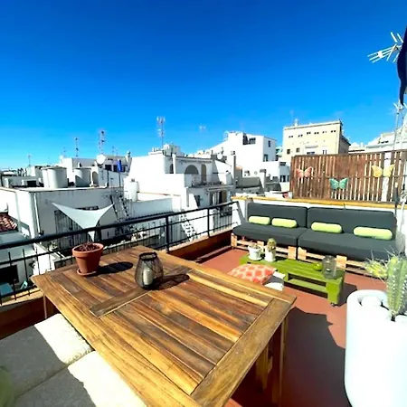 Apartment Unique With Amazing Terrace Centre Sitges