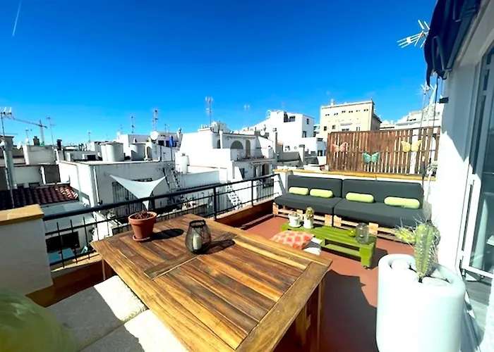 Apartment Unique With Amazing Terrace Centre Sitges