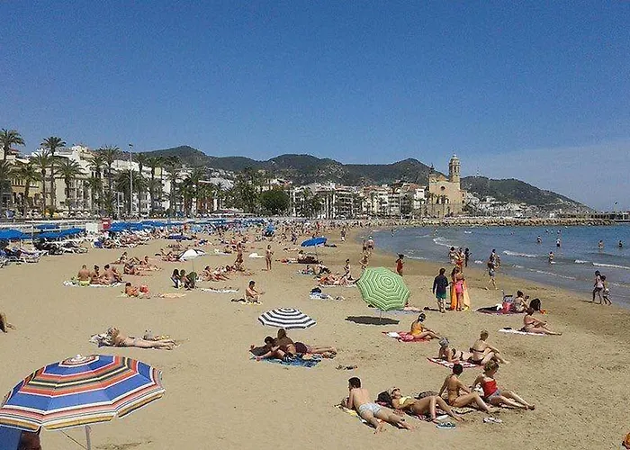 Unique With Amazing Terrace Centre Appartamento Sitges